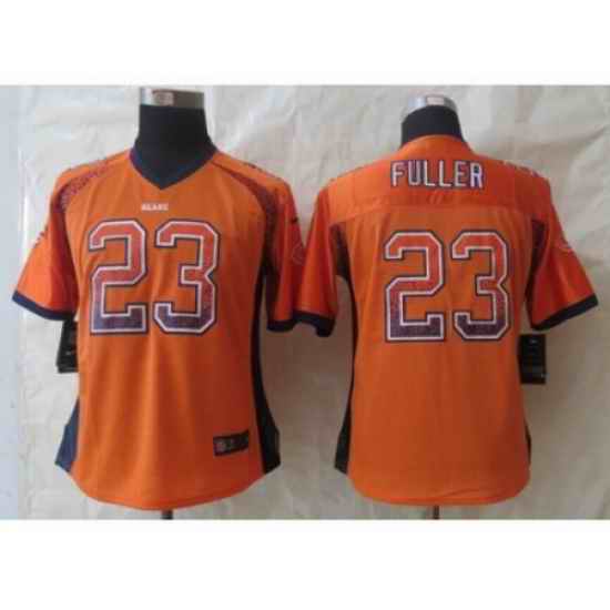 Women New Chicago Bears #23 Fuller orange Jerseys(Drift Fashion)